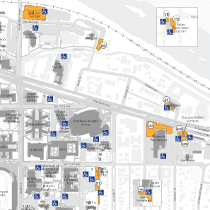 Zone C Parking map