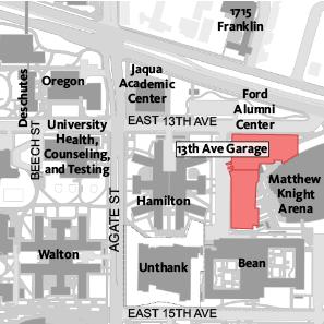 13th Garage map