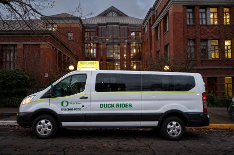Duck Rides van